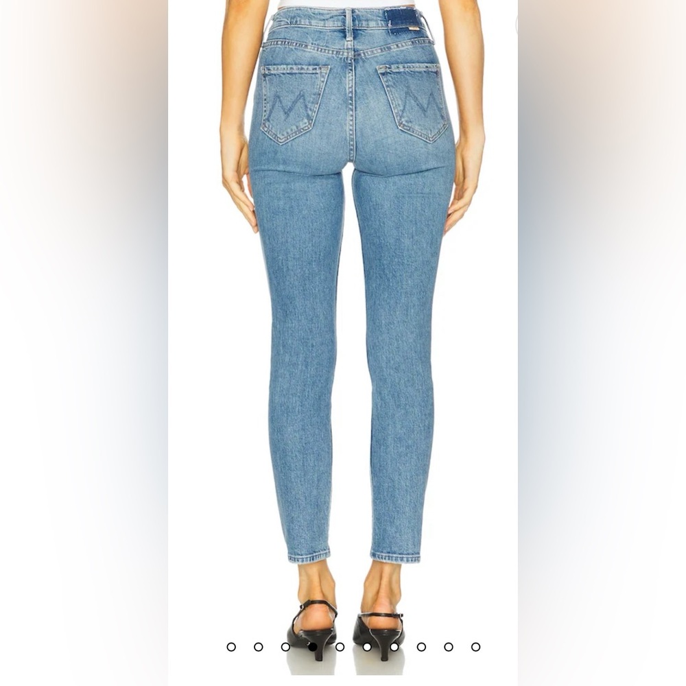 MOTHER Mid Rise Dazzler Flood Jeans - Picture 2 of 7